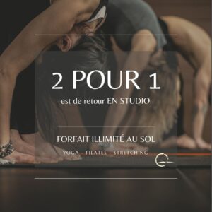 2 pour 1 YOga